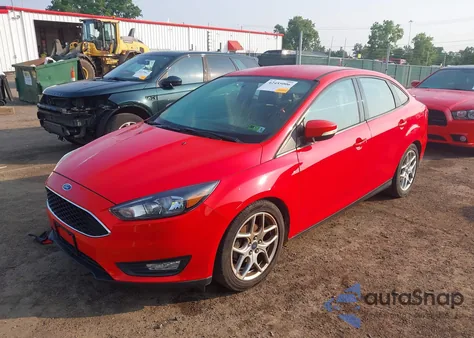 2015 Ford Focus Se from USA, damaged, VIN 1FADP3F23FL383842